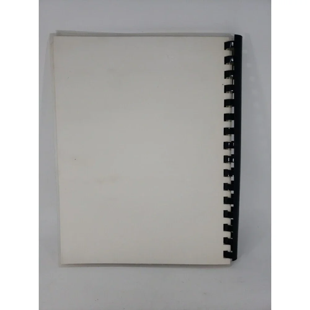 School Years Memory Album Vintage 1978 Unused No Writing Spiral Bound Pockets